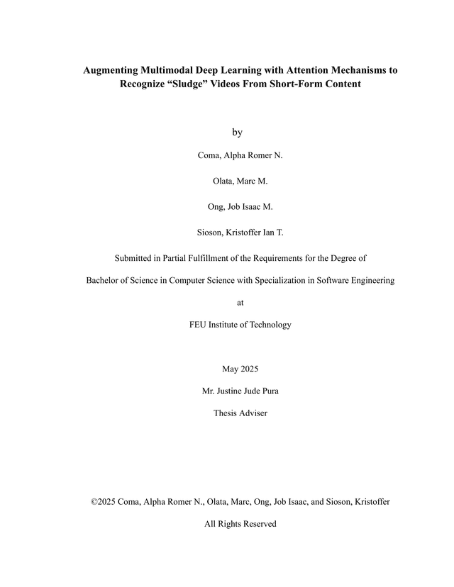 Thesis Preview